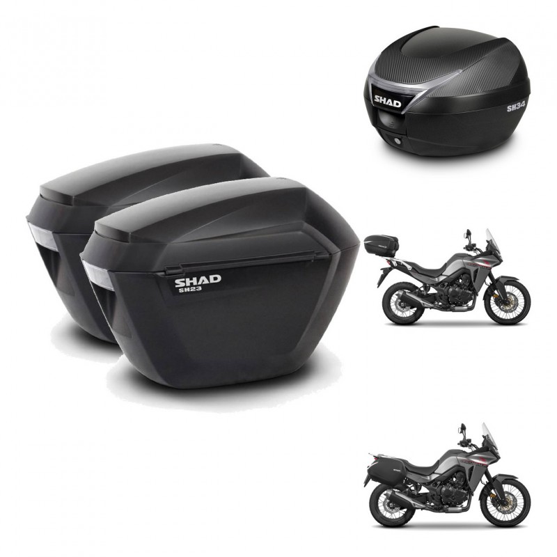 SHAD Baul SH34 + soporte montaje maletas sh23 KIT-474104