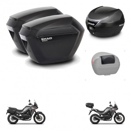 SHAD Baul SH34 + soporte montaje maletas sh23 accesorios KIT-474108