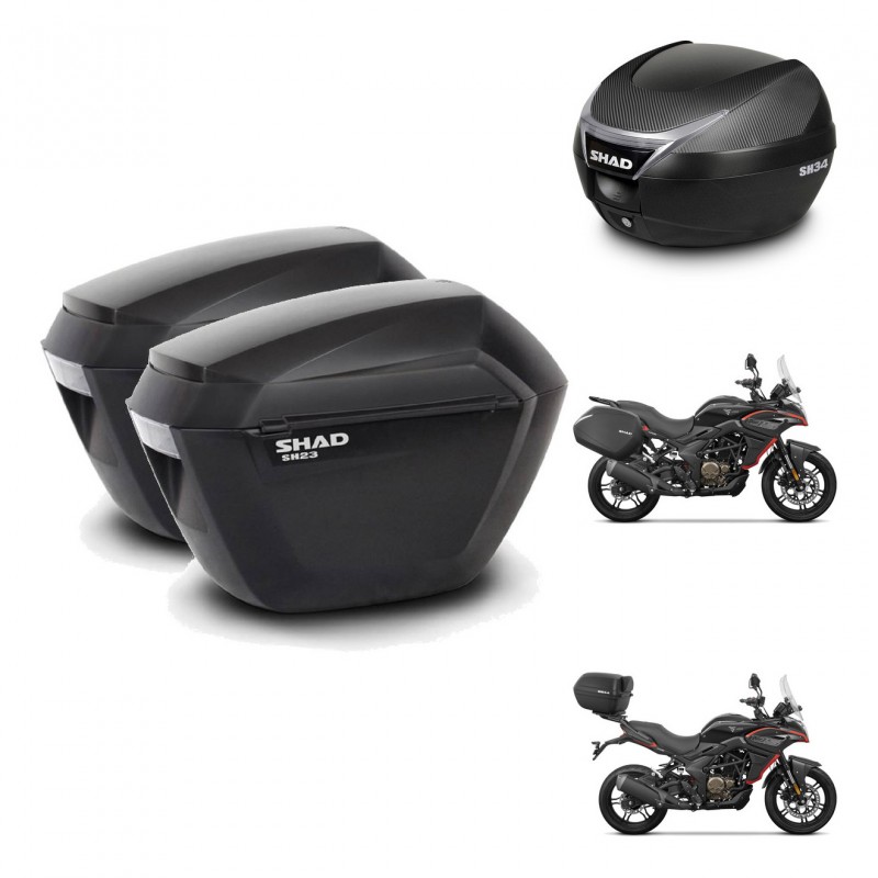 SHAD Baul SH34 + soporte montaje maletas sh23 KIT-474112