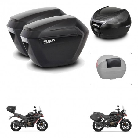 SHAD Baul SH34 + soporte montaje maletas sh23 accesorios KIT-474116