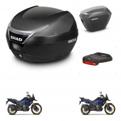 SHAD Maletas sh23 alu + soporte montaje baul SH34 accesorios KIT-474123