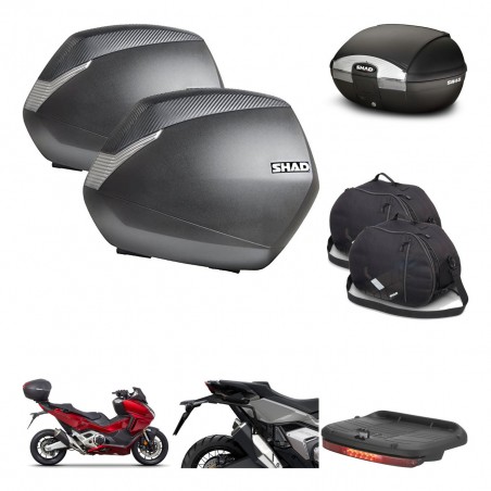 SHAD Baul SH45 + soporte montaje maletas SH36 accesorios KIT-474159