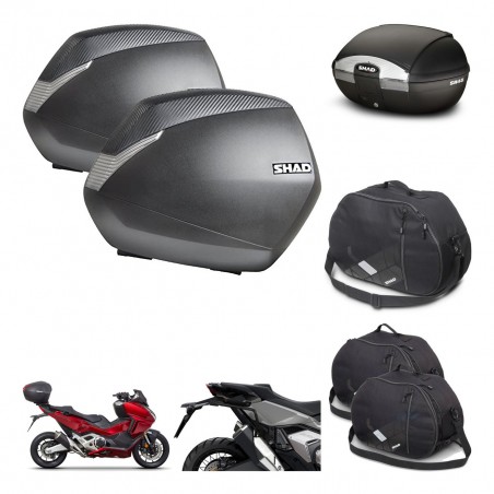 SHAD Baul SH45 + soporte montaje maletas SH36 accesorios KIT-474165