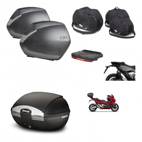 SHAD Baul SH45 + soporte montaje maletas SH36 accesorios KIT-474171