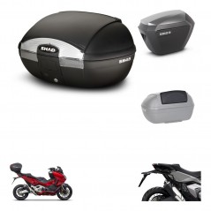 SHAD Maletas sh23 alu + soporte montaje baul SH45 accesorios KIT-474181