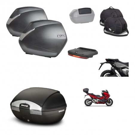 SHAD Baul SH45 + soporte montaje maletas SH36 accesorios KIT-474183