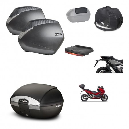 SHAD Baul SH45 + soporte montaje maletas SH36 accesorios KIT-474194