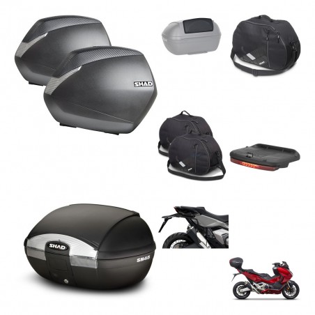SHAD Baul SH45 + soporte montaje maletas SH36 accesorios KIT-474195