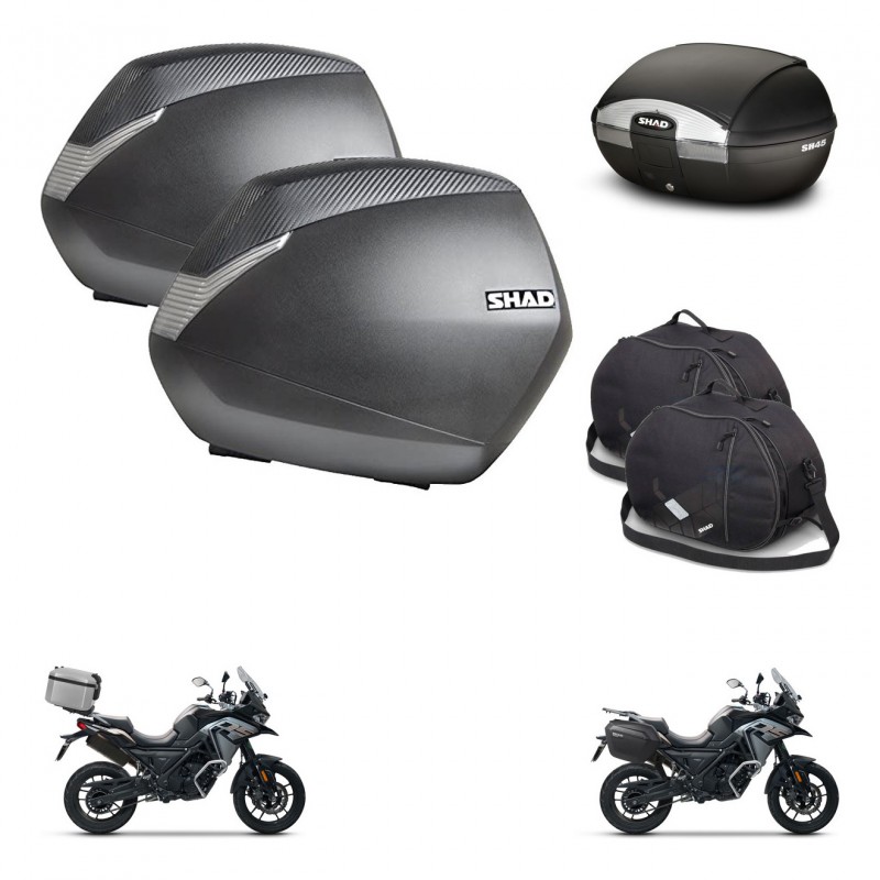 SHAD Baul SH45 + soporte montaje maletas SH36 accesorios KIT-474201