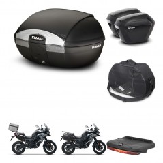 SHAD Maletas sh23 + soporte montaje baul SH45 accesorios KIT-474220