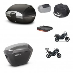 SHAD Maletas sh23 alu + soporte montaje baul SH45 accesorios KIT-474247