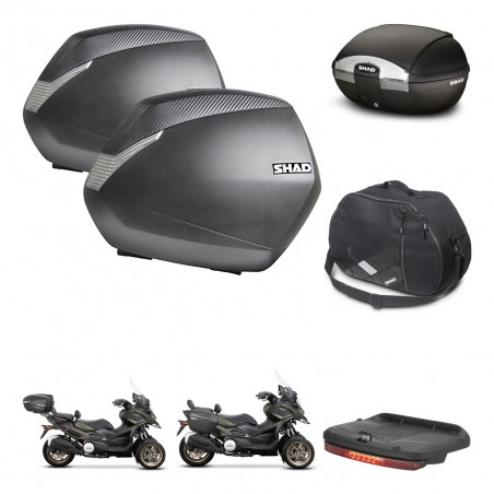 SHAD Baul SH45 + soporte montaje maletas SH36 accesorios KIT-474266