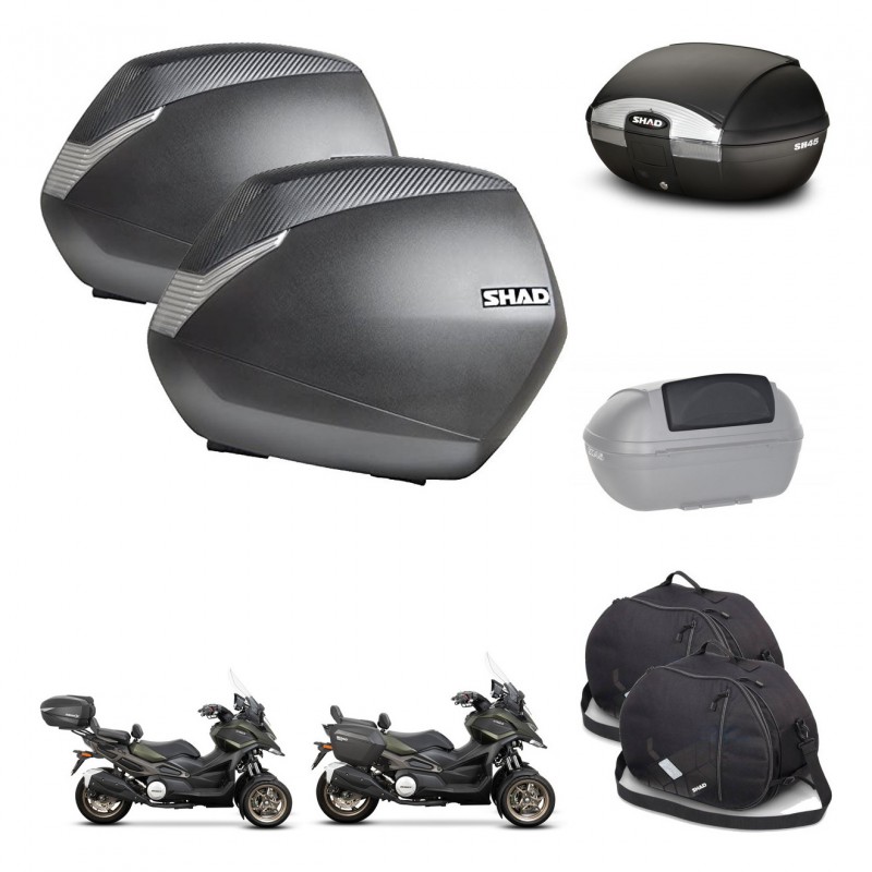 SHAD Baul SH45 + soporte montaje maletas SH36 accesorios KIT-474273
