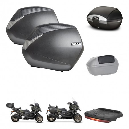 SHAD Baul SH45 + soporte montaje maletas SH36 accesorios KIT-474278
