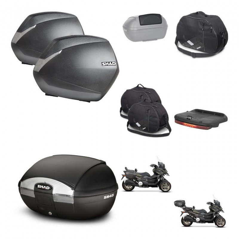 SHAD Baul SH45 + soporte montaje maletas SH36 accesorios KIT-474291