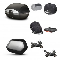 SHAD SH35 PREMIUM suitcases + mounting bracket SH45 trunk accessories KIT-474294