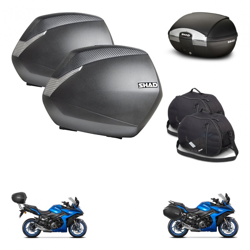 SHAD Baul SH45 + soporte montaje maletas SH36 accesorios KIT-474297