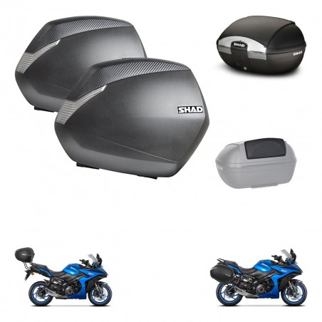 SHAD SH45 trunk + mounting bracket SH36 suitcases accessories KIT-474320