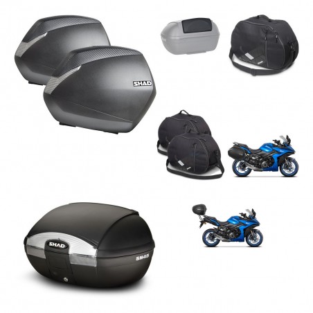 SHAD Baul SH45 + soporte montaje maletas SH36 accesorios KIT-474333