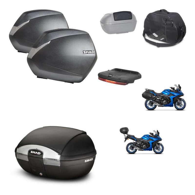 SHAD Baul SH45 + soporte montaje maletas SH36 accesorios KIT-474338