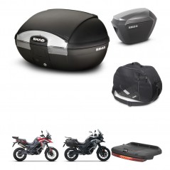 SHAD Maletas sh23 alu + soporte montaje baul SH45 accesorios KIT-474367