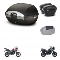 SHAD Maletas sh23 + soporte montaje baul SH45 accesorios KIT-474370