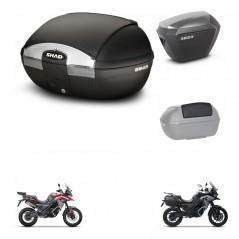 SHAD Maletas sh23 alu + soporte montaje baul SH45 accesorios KIT-474373