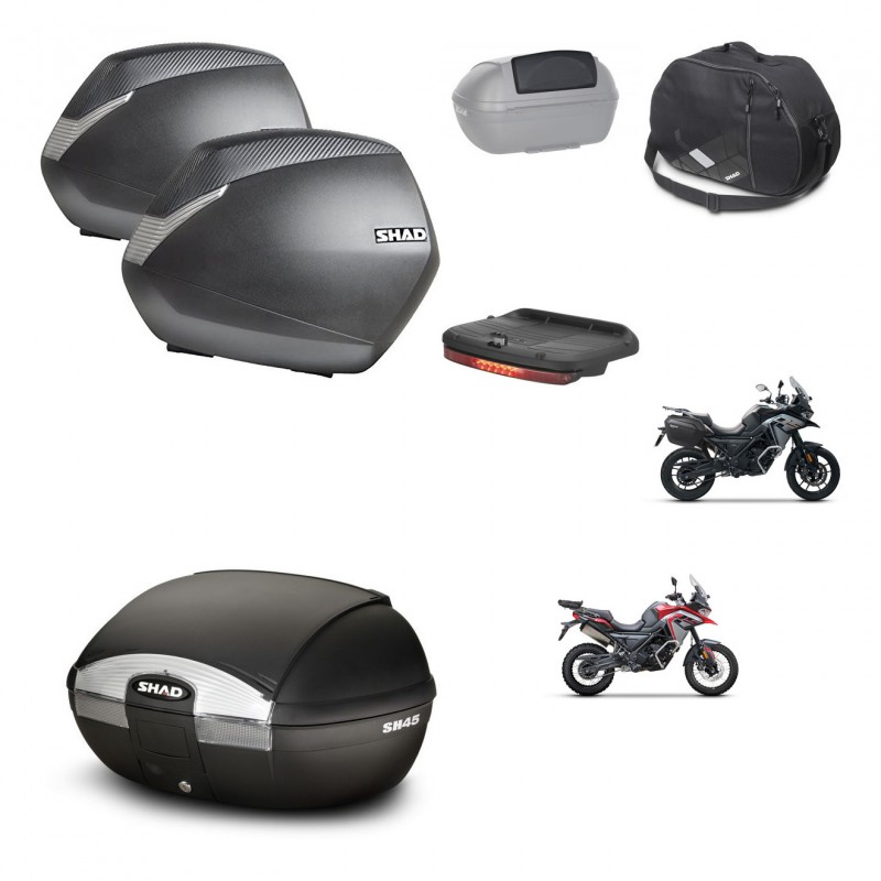 SHAD Baul SH45 + soporte montaje maletas SH36 accesorios KIT-474386
