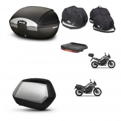 SHAD SH35 PREMIUM suitcases + mounting bracket SH45 trunk accessories KIT-474414