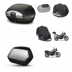 SHAD SH35 PREMIUM suitcases + mounting bracket SH45 trunk accessories KIT-474432
