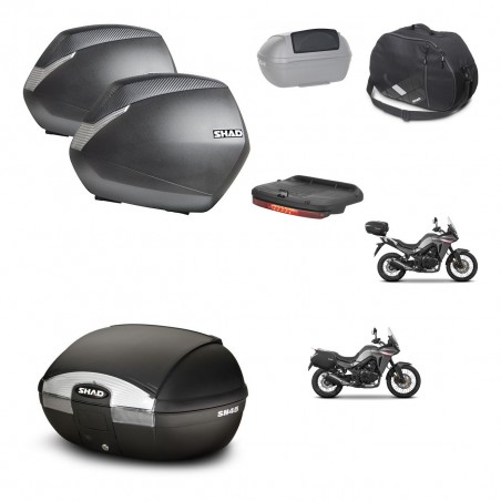 SHAD Baul SH45 + soporte montaje maletas SH36 accesorios KIT-474434