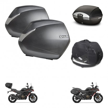 SHAD Baul SH45 + soporte montaje maletas SH36 accesorios KIT-474452