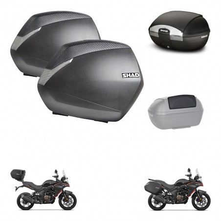 SHAD Baul SH45 + soporte montaje maletas SH36 accesorios KIT-474464