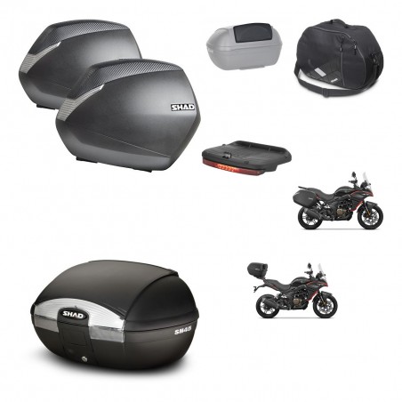 SHAD Baul SH45 + soporte montaje maletas SH36 accesorios KIT-474482