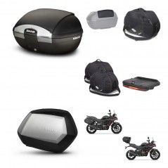 SHAD SH35 PREMIUM suitcases + mounting bracket SH45 trunk accessories KIT-474486