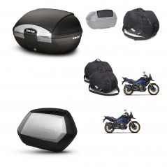 SHAD SH35 PREMIUM suitcases + mounting bracket SH45 trunk accessories KIT-474528