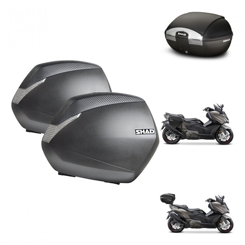 SHAD Baul SH45 + soporte montaje maletas SH36 KIT-474584