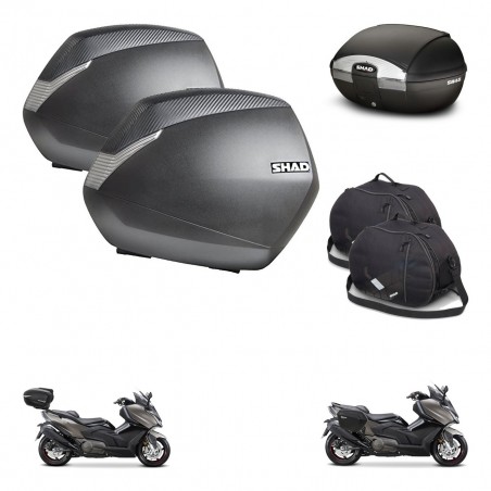 SHAD Baul SH45 + soporte montaje maletas SH36 accesorios KIT-474585
