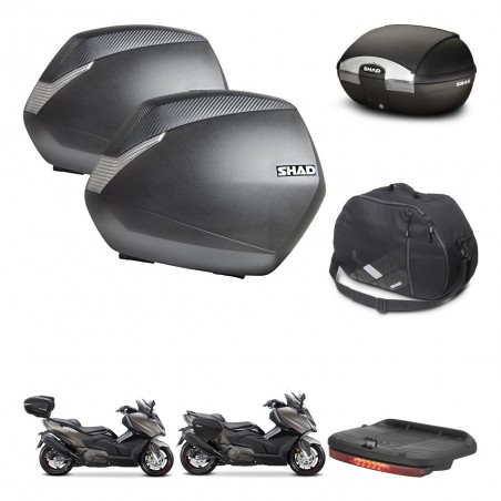 SHAD Baul SH45 + soporte montaje maletas SH36 accesorios KIT-474602