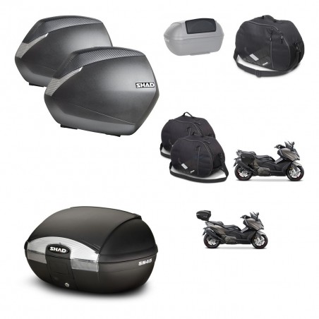 SHAD Baul SH45 + soporte montaje maletas SH36 accesorios KIT-474621