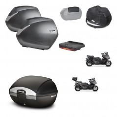 SHAD Baul SH45 + soporte montaje maletas SH36 accesorios KIT-474626