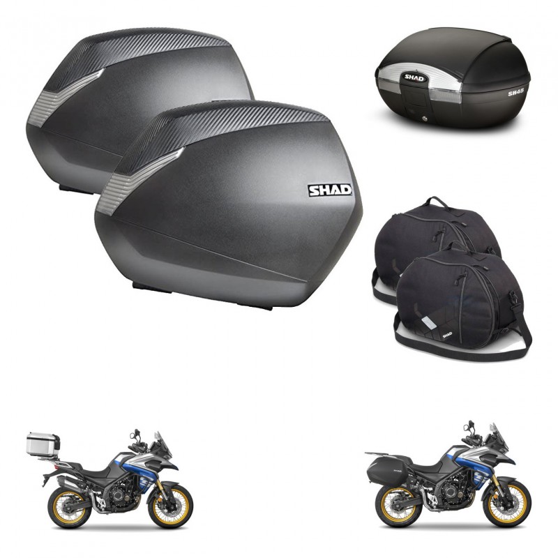 SHAD Baul SH45 + soporte montaje maletas SH36 accesorios KIT-474633