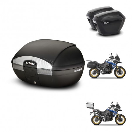 SHAD Maletas sh23 + soporte montaje baul SH45 KIT-474634