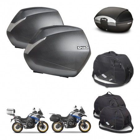 SHAD Baul SH45 + soporte montaje maletas SH36 accesorios KIT-474645