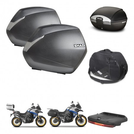 SHAD Baul SH45 + soporte montaje maletas SH36 accesorios KIT-474650