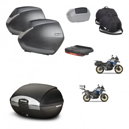 SHAD Baul SH45 + soporte montaje maletas SH36 accesorios KIT-474663