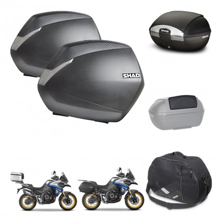 SHAD SH45 trunk + mounting bracket SH36 suitcases accessories KIT-474668