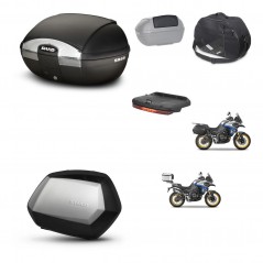 SHAD SH35 PREMIUM suitcases + mounting bracket SH45 trunk accessories KIT-474677
