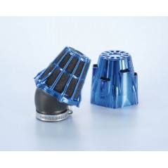 Air box polini curved blue chrome 30'