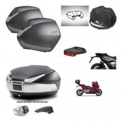 SHAD Baul SH48 tapa respaldo + soporte montaje maletas SH36 accesorios KIT-475502